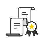 icono de certificado