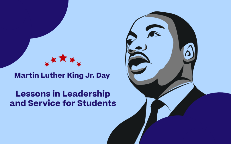 Lecciones sobre liderazgo y servicio para estudiantes en el Día de Martin Luther King